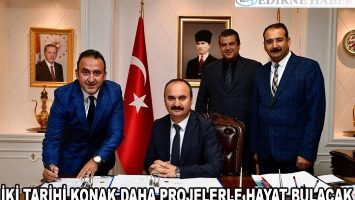 İki Tarihi Konak Daha Projelerle Hayat Bulacak