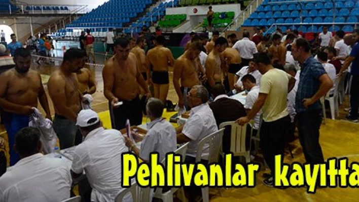Pehlivanlar  kayıtta
