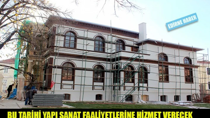 Asırlık Bina Restore Ediliyor
