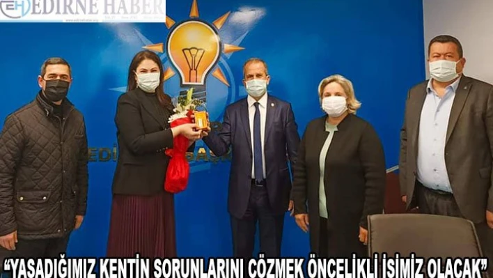 'Yaşadığımız kentin sorunlarını çözmek öncelikli işimiz olacak'