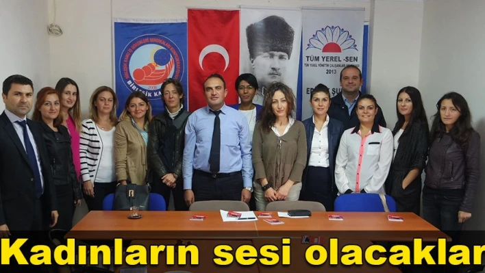 Kadın komisyonu kurdular