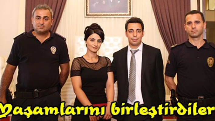 Yaşamlarını birleştirdiler