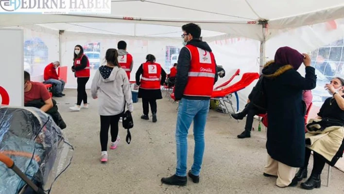 Kırklareli'nde kan bağışı kampanyası