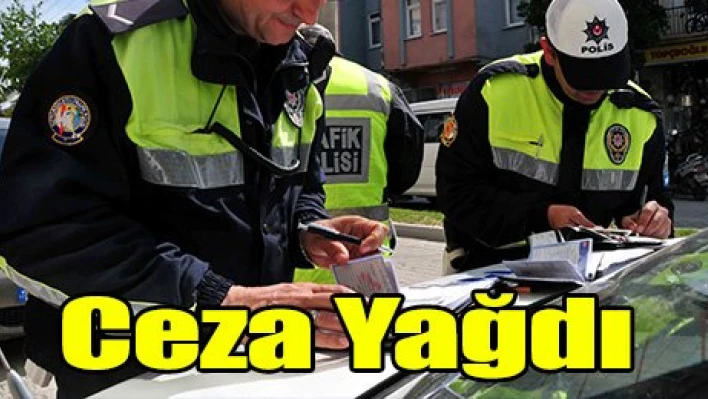 Ceza yağdı