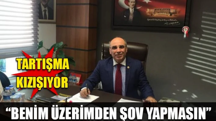 'Siyasi muhatabım değil'