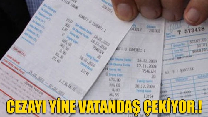 Olan yine vatandaşa oluyor
