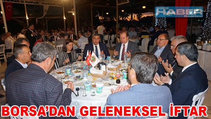 Borsa'dan geleneksel iftar