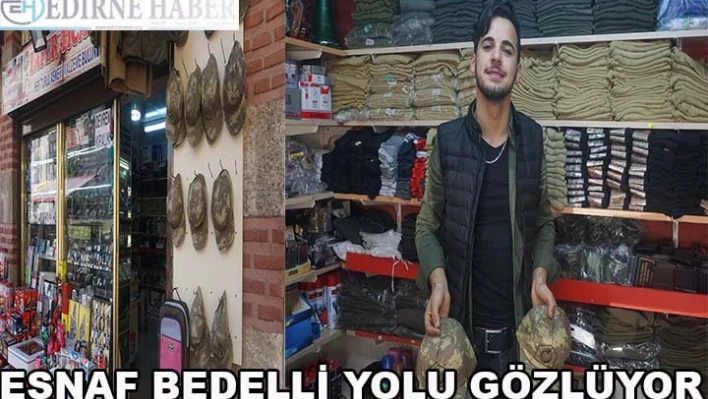 Esnaf Bedelli Yolu Gözlüyor