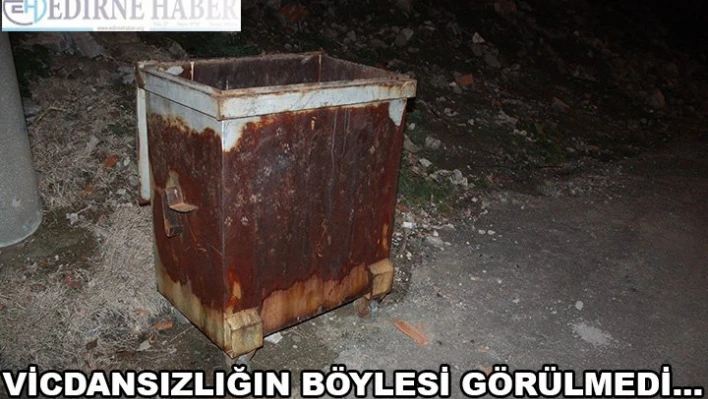 Çöp konteynerine bırakılan bebek korumaya alındı
