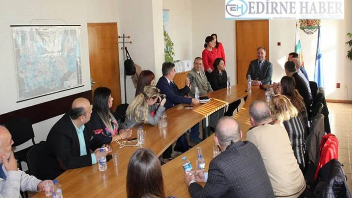 Trakyalı gazeteciler Bulgaristan'da