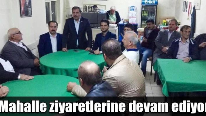 Vatandaşlarla buluştu