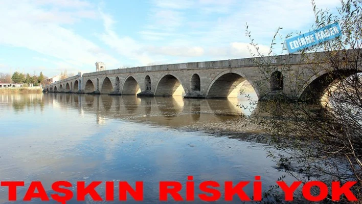 Taşkın riski yok