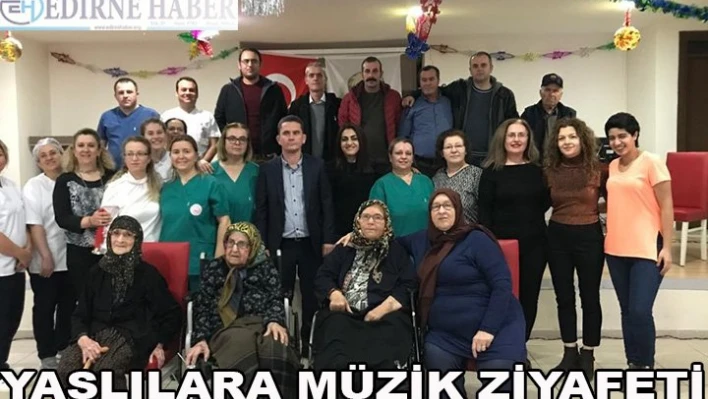 Yaşlılara müzik ziyafeti