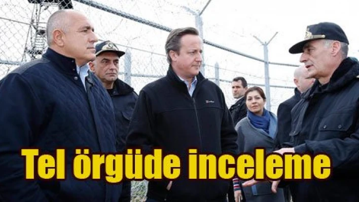 Tel örgüleri incelediler