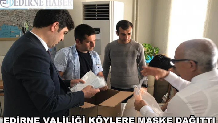 Edirne Valiliği köyleri unutmadı