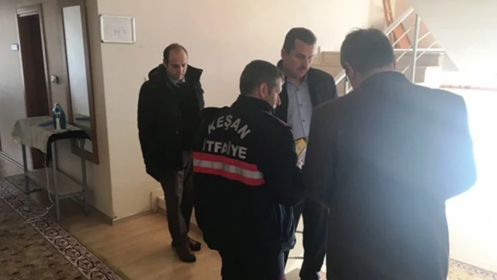 Yangın denetimi yaptılar