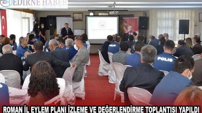 ROMAN İL EYLEM PLANI İZLEME VE DEĞERLENDİRME TOPLANTISI YAPILDI