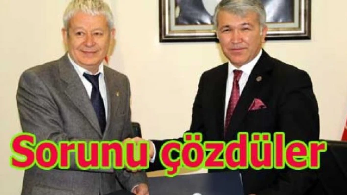 Yılların sorunu çözüldü