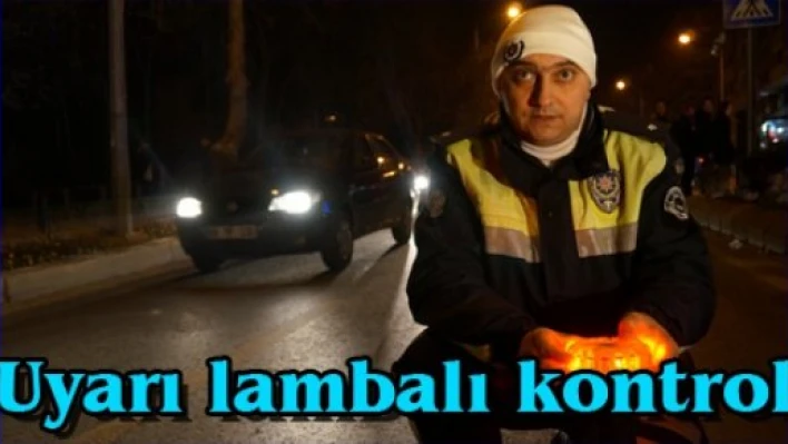 Uyarı lambalı kontrol