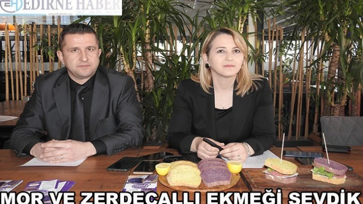 MOR VE ZERDEÇALLI EKMEĞİ SEVDİK