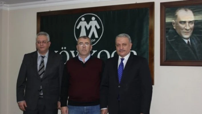 Köy-Koop'a yeni yılın ilk ziyareti