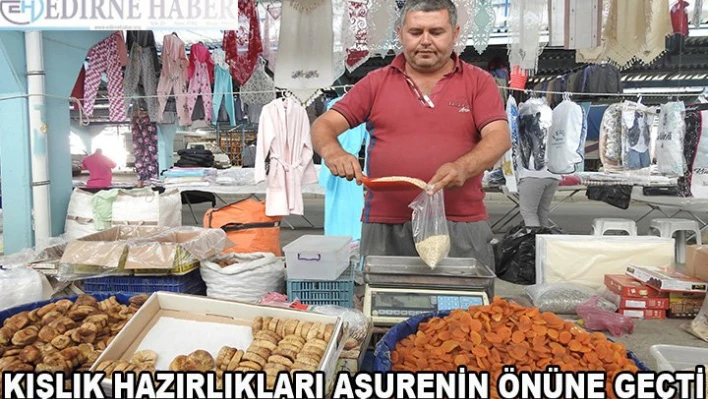 Kış hazırlıkları aşurenin önüne geçti