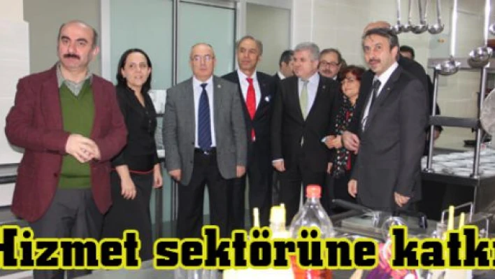 'Hizmet sektörüne katkı sağlayacaklar'