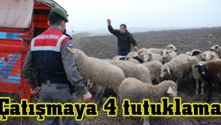 Çatışmaya 4 tutuklama