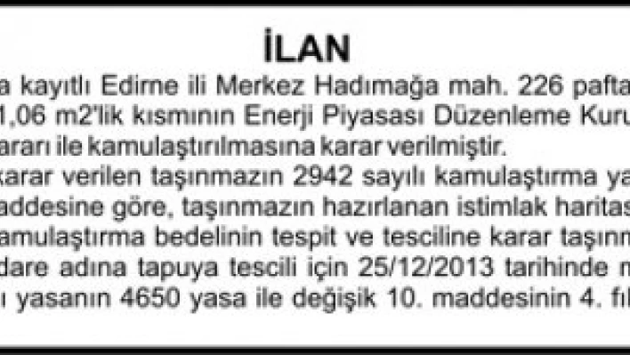 İLAN