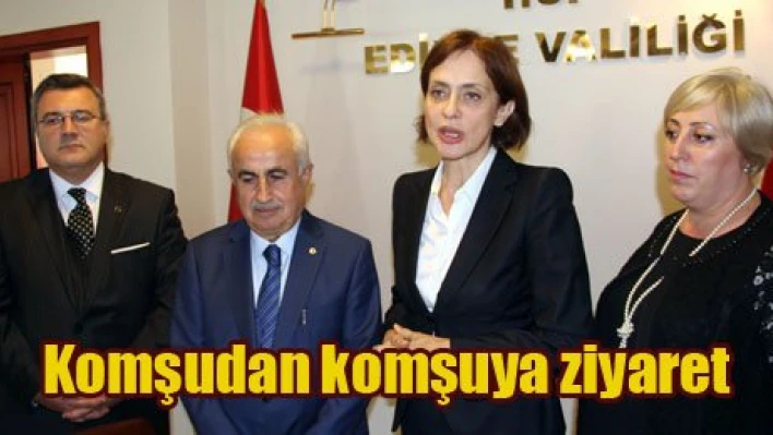 'Biz komşu ülkeleriz'