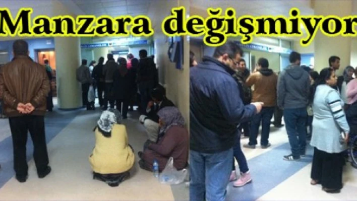 Manzara değişmiyor