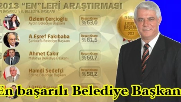En başarılı Belediye Başkanı