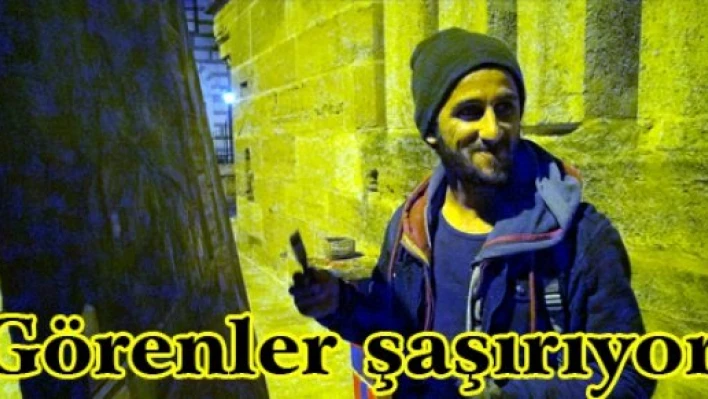 Görenler şaşırıyor