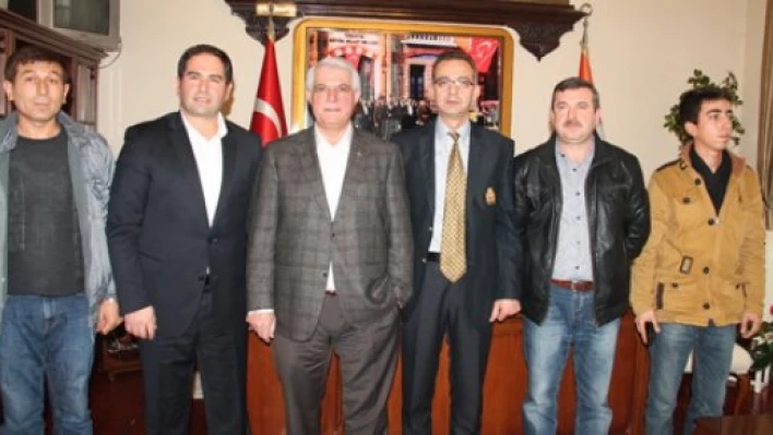 Başkan Sedefçi'yi ziyaret ettiler
