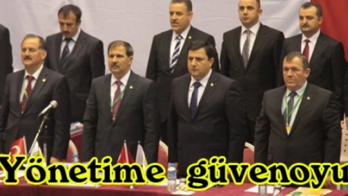 Yönetime  güvenoyu