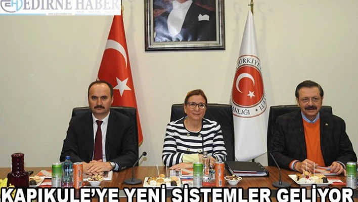 Kapılara yeni sistemler geliyor