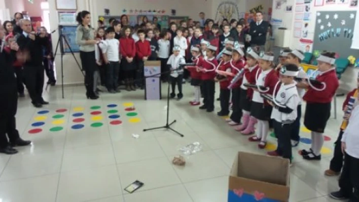 Miniklerden büyüklere ders