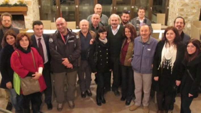 Şarap üreticilerini ziyaret ettiler