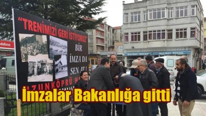 'Trenimi istiyorum'