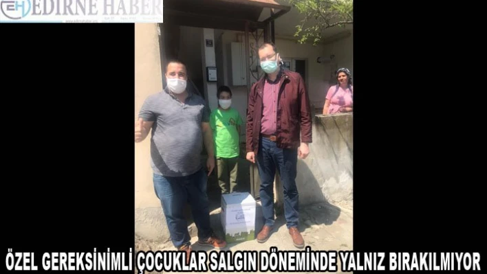 Özel gereksinimli çocuklar yalnız bırakılmıyor