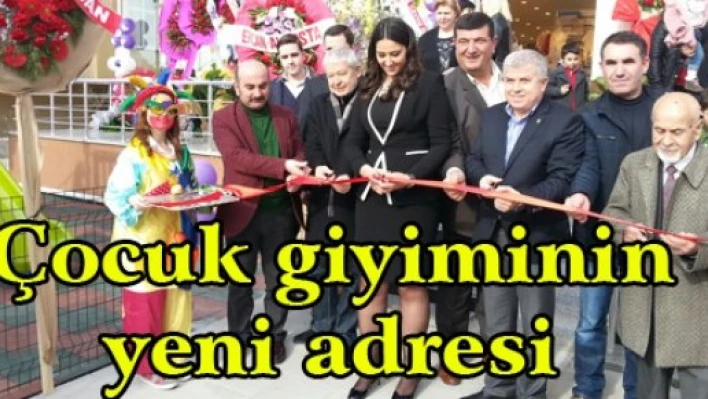 Çocuk giyiminin yeni adresi