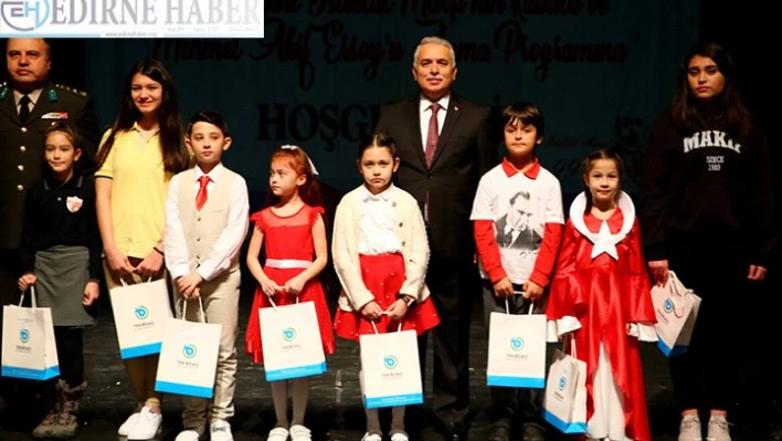 İstiklal Marşı'nın Kabulü dolayısı ile etkinlik düzenlendi