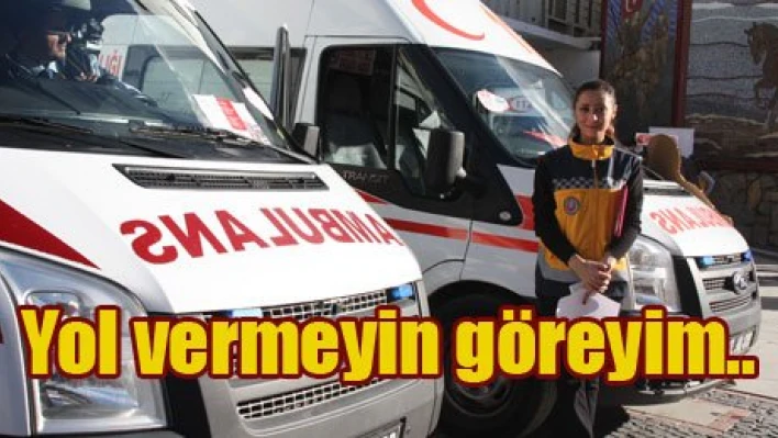 Yol vermeyen yandı