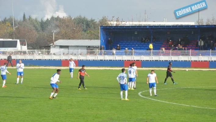 Edirnespor eli boş dönüyor