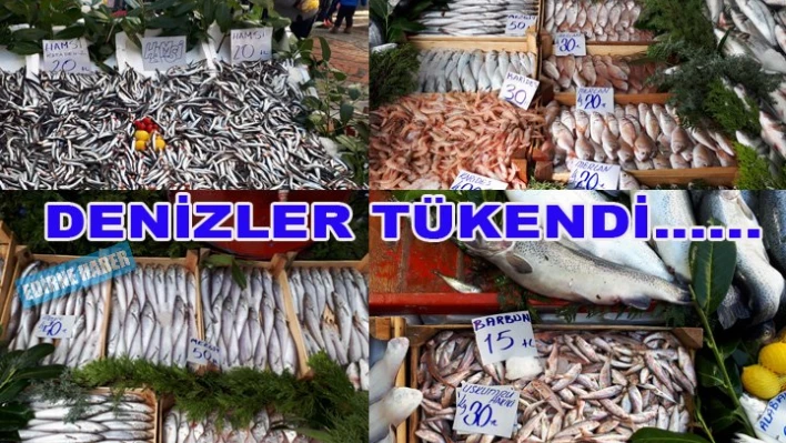 Denizler tükendi