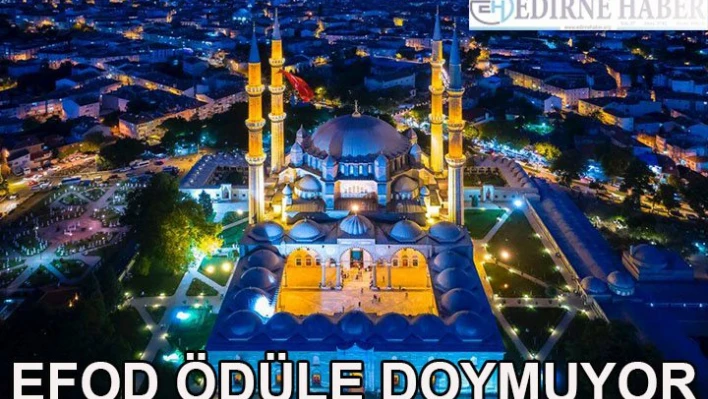 'Ödüle Doymuyor'