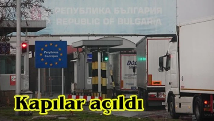 Kapılar açıldı
