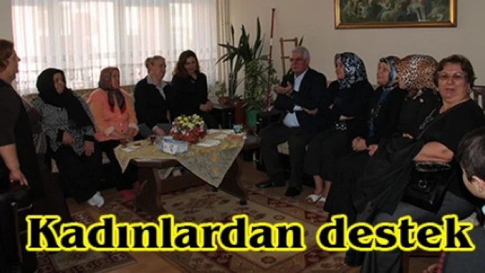 Kadınlardan destek