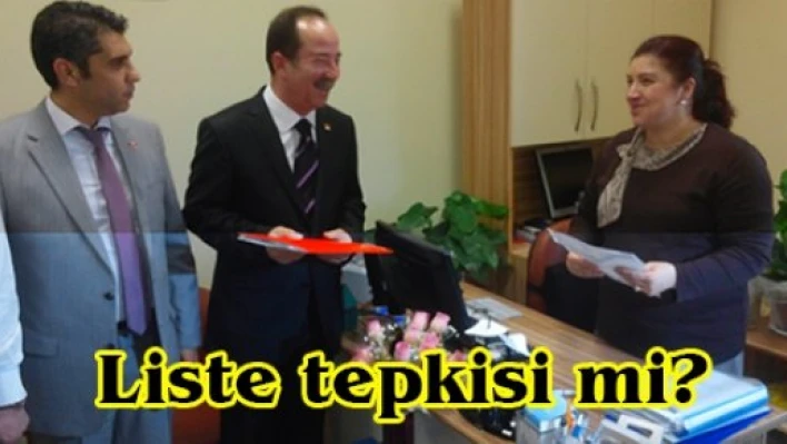 Liste tepkisi mi?