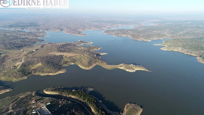 Trakya'daki barajlarda su seviyesini arttı